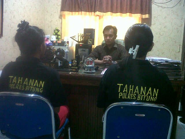 Polres Bitung Bekuk Pelaku 'Trafficking''